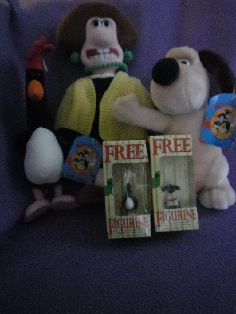 wallace and gromit soft toys